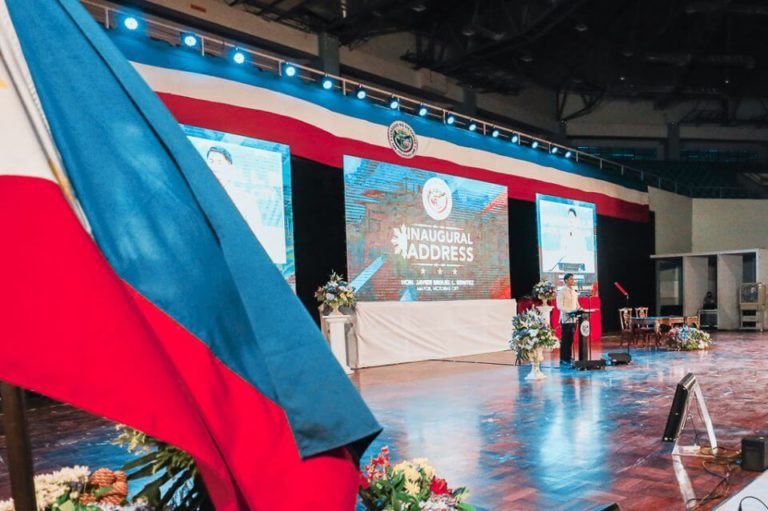 Inauguration and Oath-Taking Ceremonies of Victorias City Mayor Javi Benitez and City Officials