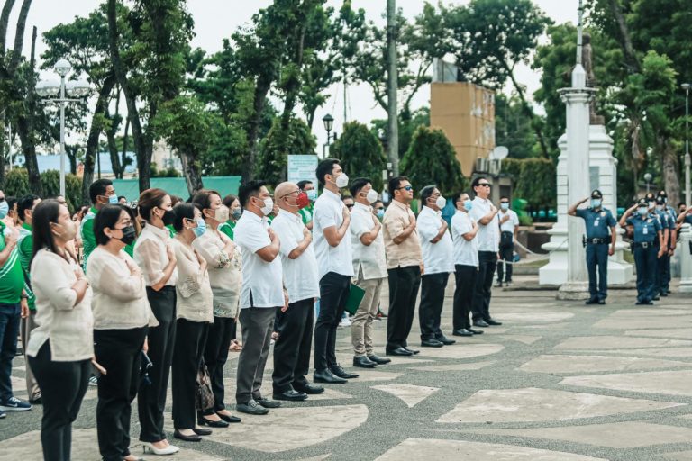 First Flag-Raising Ceremony of Mayor Javi Benitez