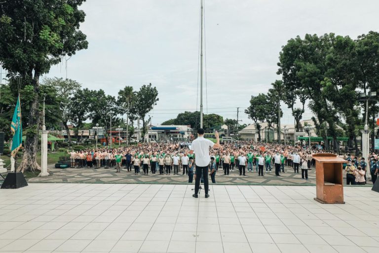 First Flag-Raising Ceremony of Mayor Javi Benitez