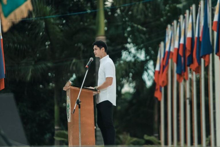 First Flag-Raising Ceremony of Mayor Javi Benitez