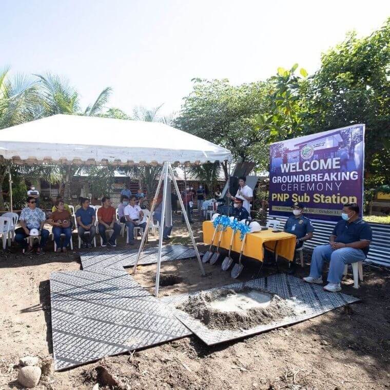 Mayor Javi Leads Groundbreaking Ceremony for the Villa Victorias PNP Sub Station