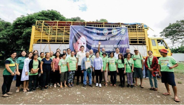 Turn-Over of Dairy Buffaloes to San Antonio Farmers Multi-Purpose Cooperative